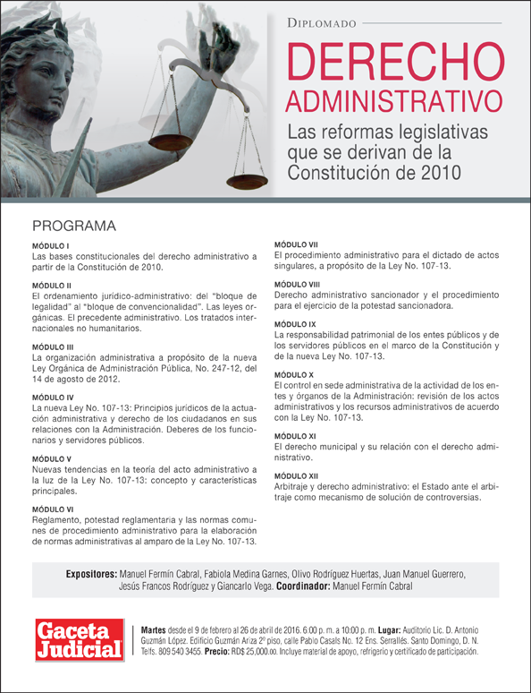 Diplomado Derecho Administrativo