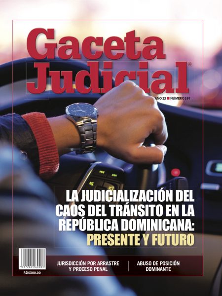 Portada Revista Gaceta Judicial núm. 391
