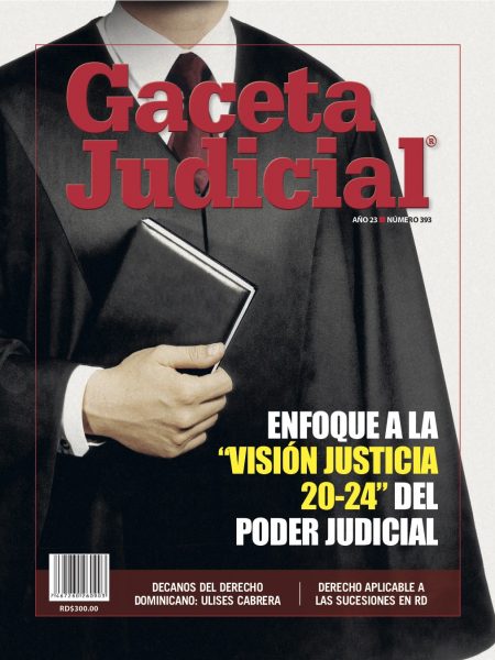 Portada Revista Gaceta Judicial núm. 393