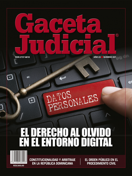 Portada Revista Gaceta Judicial núm. 397
